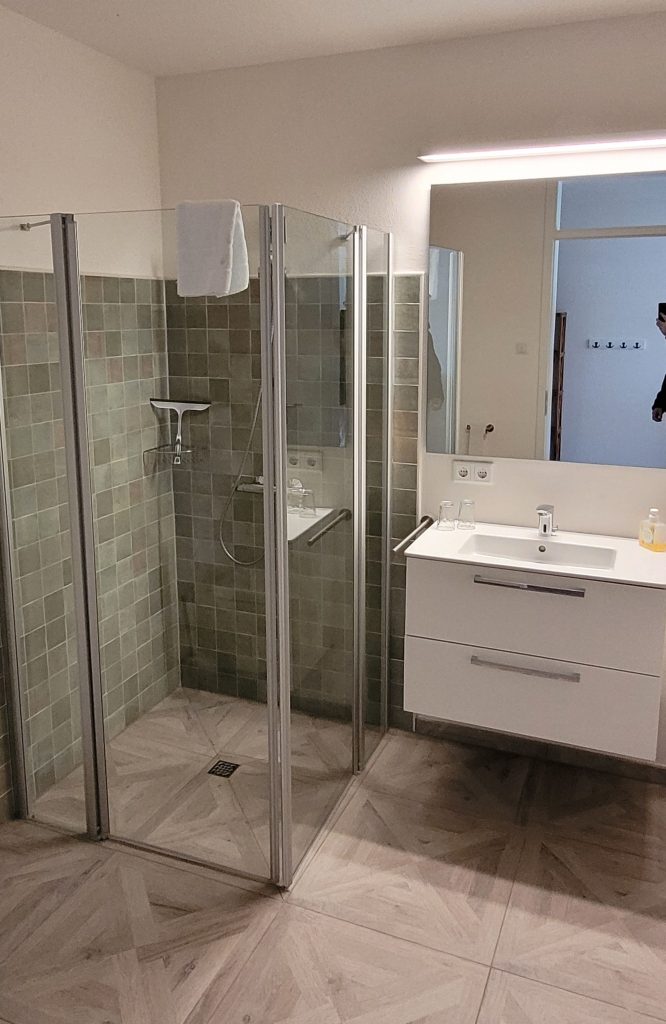 Badezimmer Hotel Lethehof